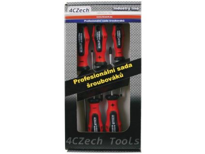 Sada šroubováků PL,PZ 5-dílná profi v kartonu