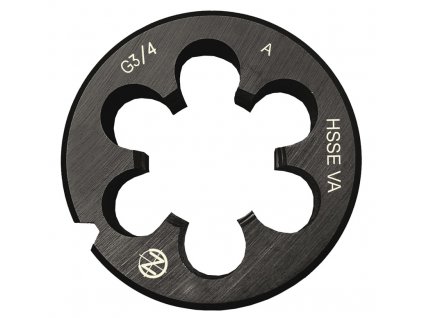 Závitová čelist (očko) s lamačem /CZO-296/ HSSCo trubkový závit oxidovaná CZZ