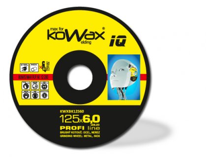 Brusný kotouč KOWAX® IQ 2v1 125x6,0