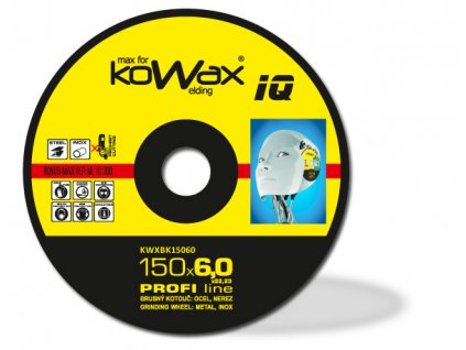 Brusný kotouč KOWAX® IQ 2v1 150x6,0