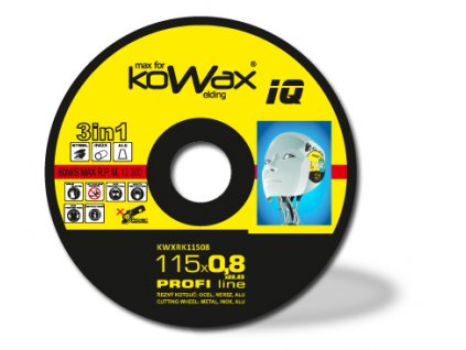 Řezný kotouč KOWAX® IQ 3v1 115x0,8