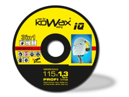 Řezný kotouč KOWAX® IQ 3v1 115x1,3