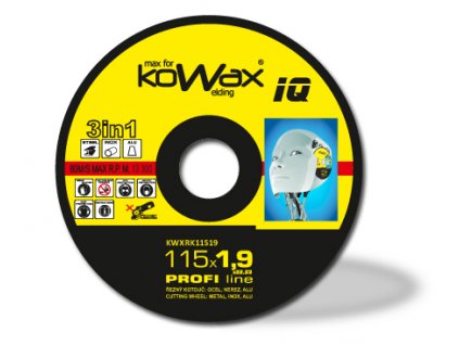 Řezný kotouč KOWAX® IQ 3v1 115x1,9