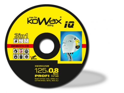 Řezný kotouč KOWAX® IQ 3v1 125x0,8
