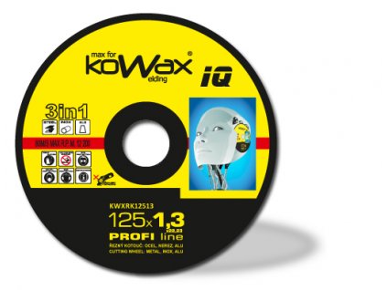 Řezný kotouč KOWAX® IQ 3v1 125x1,3