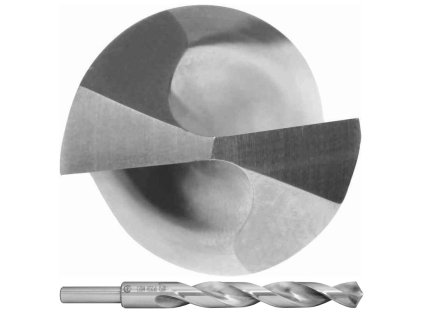 Vrták 19,50 DIN S338RCZ004HSSCo5 s osazenou stopkou 12,7mm