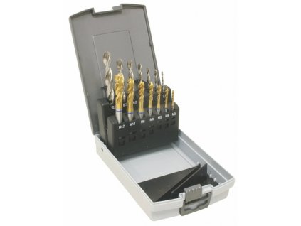 Sada vrtáků CZ004 a závitníků do slep. děr DIN371(2260)+DIN376(4260)