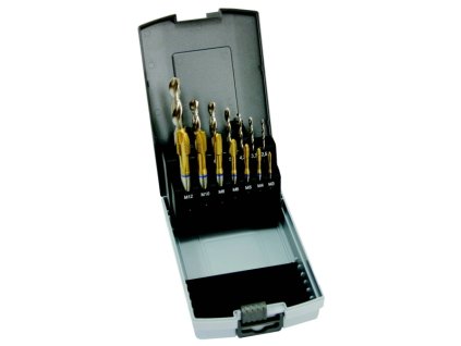 Sada vrtáků CZ004 a závitníků průch.závit DIN371(1660)+DIN376(3660)