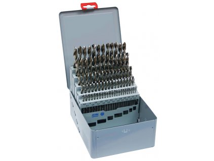 Sada vrtáků 81 dílná, 2,00-10,00x0,1mm S338RCZ004HSSCo5, kov