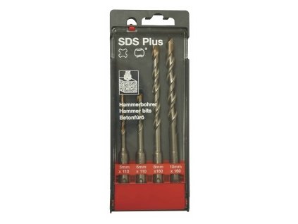Sada SDS-Plus vrtáků 4dílná (5x110;6x110;8x160;10x160)