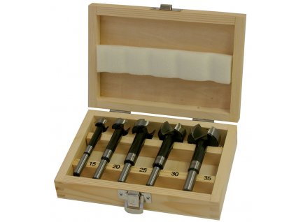 Sada Forstnerových vrtáků do dřeva CV 5dílů (15,20,25,30,35mm)
