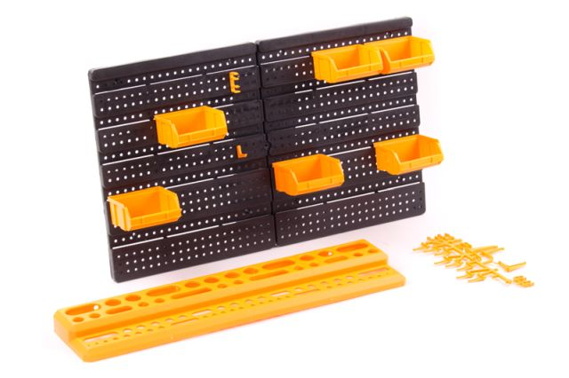 VEN Organizér s boxy/držáky 65x39cm