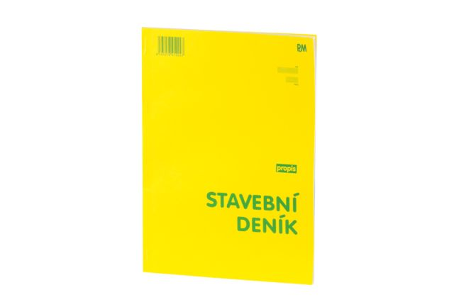 VEN Deník stavební A4 3x12stran
