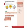 Jednootáčkový číselníkový úchylkoměr 0,1/0,001mm zdvih 4,5mm bez očka