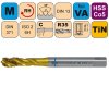 Strojní závitník M2,5 /CZZ2260/ pro metrický závit se šroubovitou drážkou CZZ