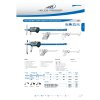 Digitální posuvné měřítko IP67 pro měření vzdálenosti otvorů 10-210mm