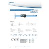 Digitální hloubkoměr s měřícími destičkami IP67 0-100/85mm HELIOS-PREISSER