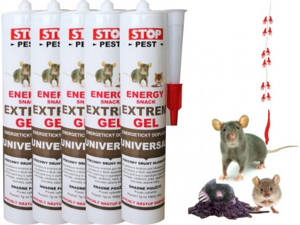 Energy Gel Extrem uni 5x