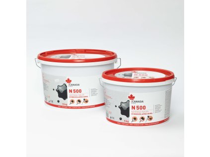 Canada Rubber N500 balenia 5 kg a 10 kg, tekutá guma vhodná na hydroizoláciu plochých striech, kúpeľní, terás, balkónov a prasklín v betóne