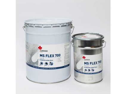Canada Rubber MS Flex 700 set 6kg a 25kg balenia hydroizolácie na biele strechy