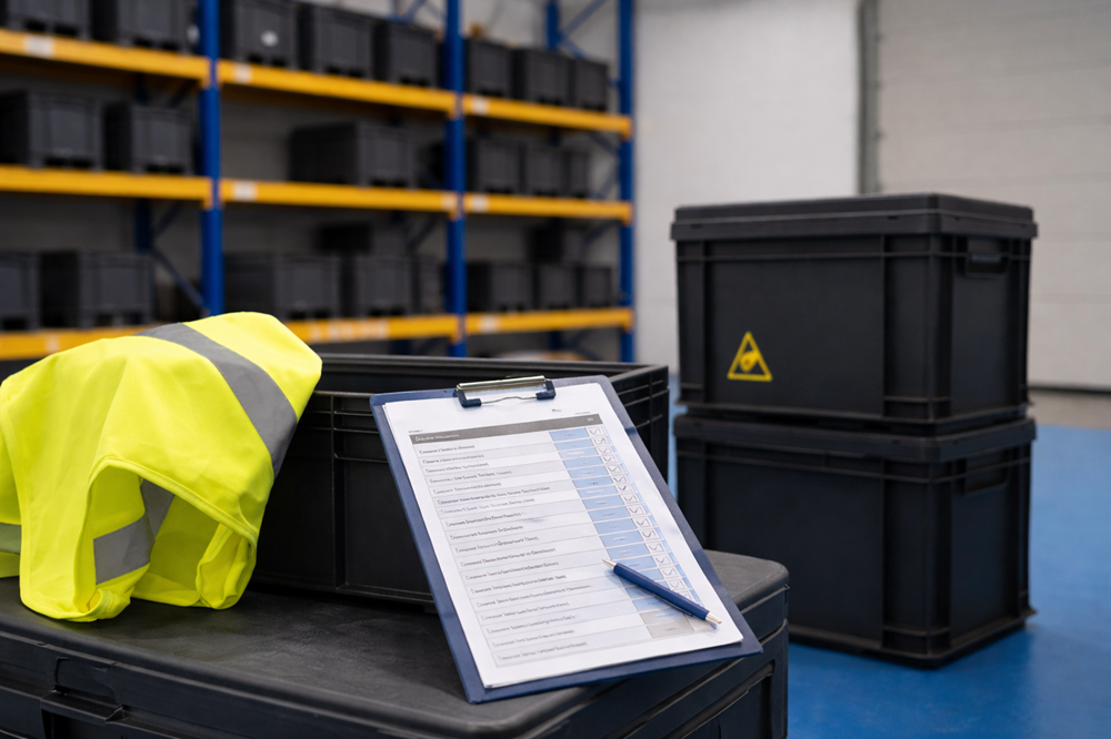 Ako pripraviť sklad na nový rok – audit, regály a prepravky