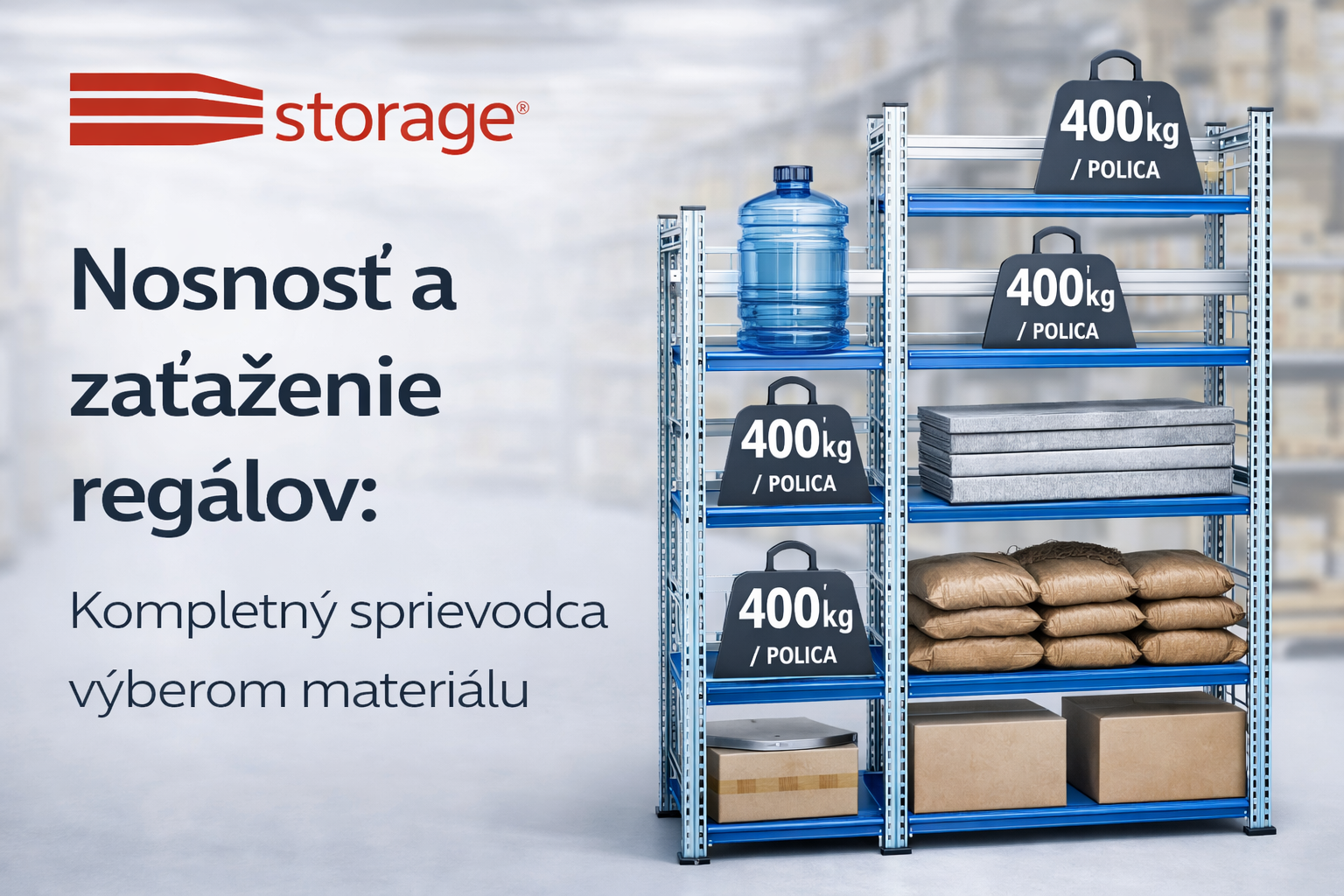 Nosnosť a zaťaženie regálov: Aby ste náradie nezbierali zo zeme