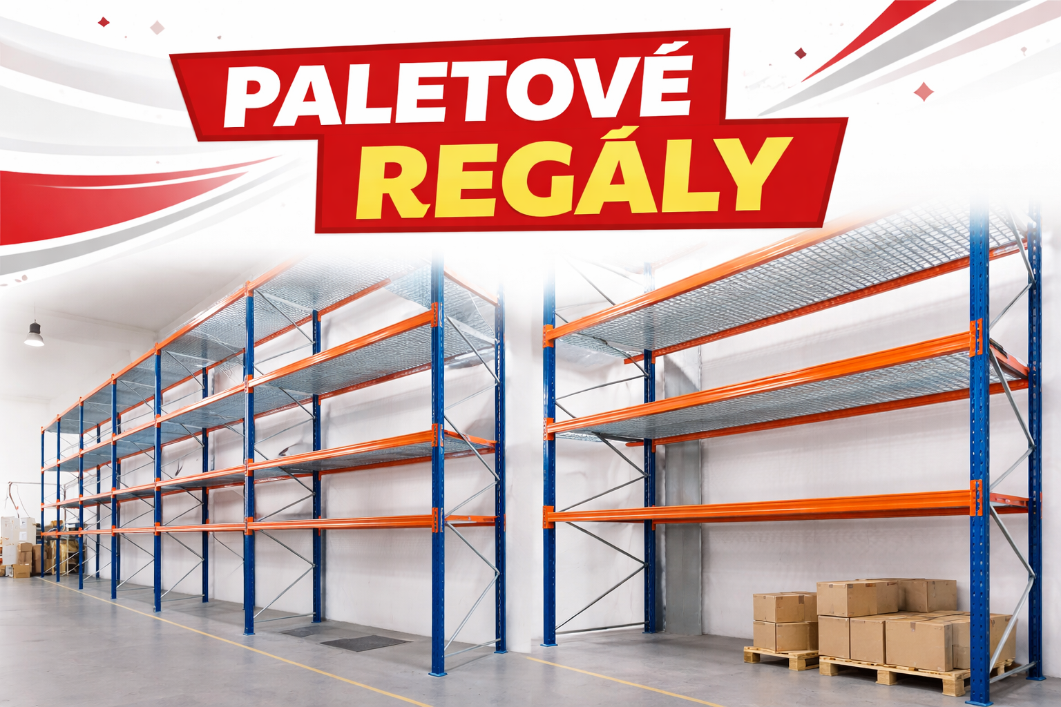 Paletové regály: Premeňte svoj sklad na vysoko výkonné logistické centrum