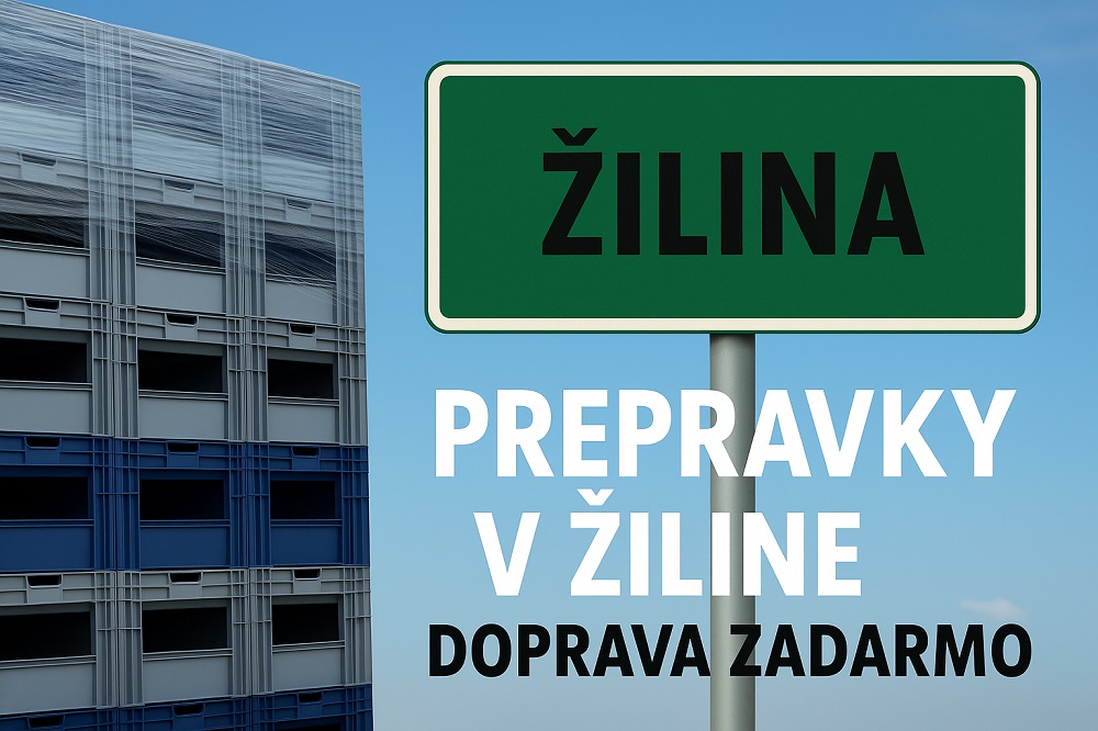 Prepravky v Žiline – plastové prepravky pre priemysel, obchod aj domácnosti