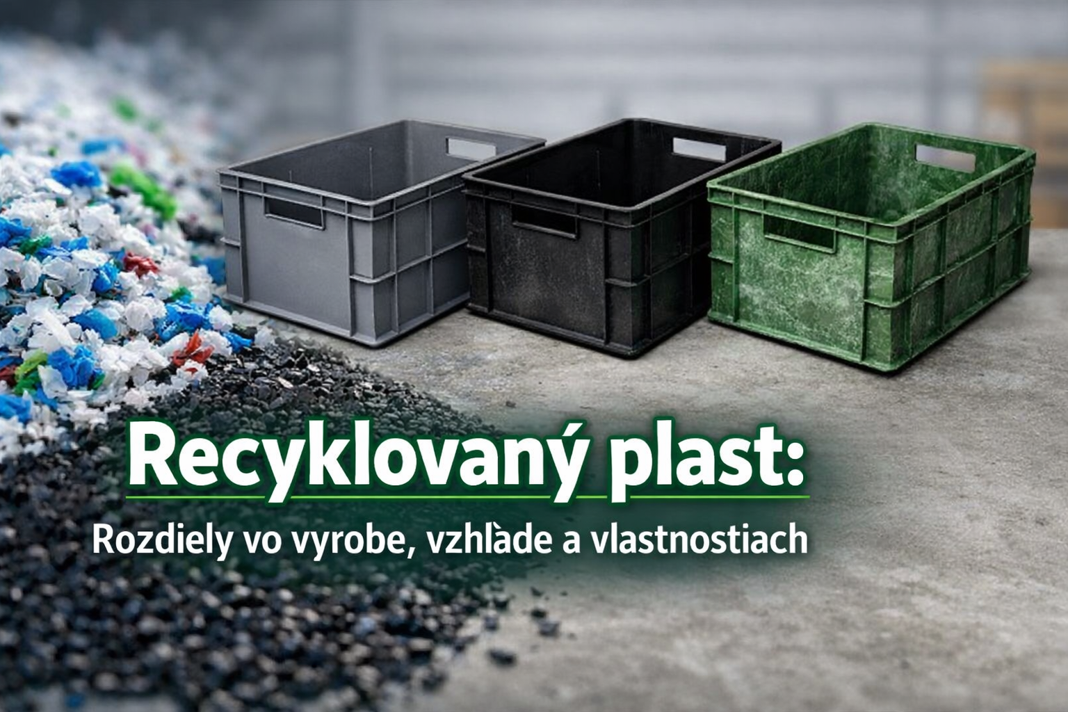 Ako vyzerá recyklovaný plast v praxi