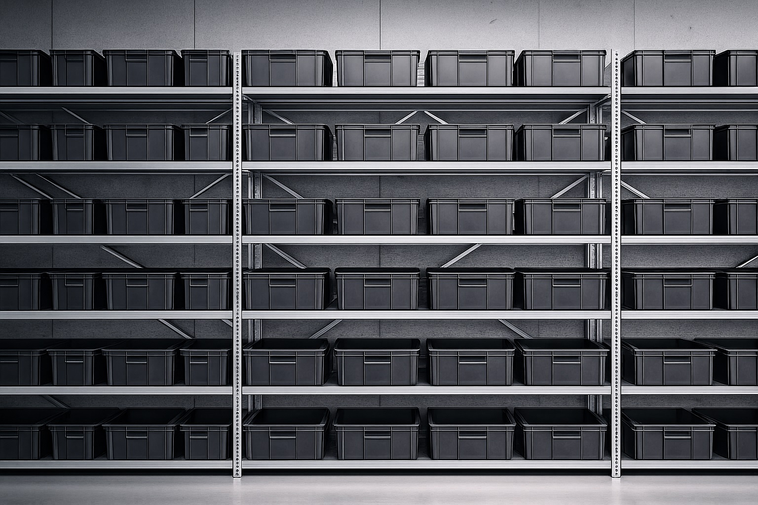 Regály s prepravkami: Kompletné skladovacie systémy pre dokonalú organizáciu