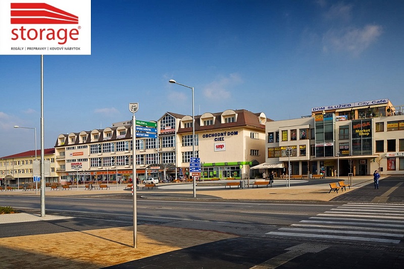 Regály a skladovacie systémy pre firmy v Senici