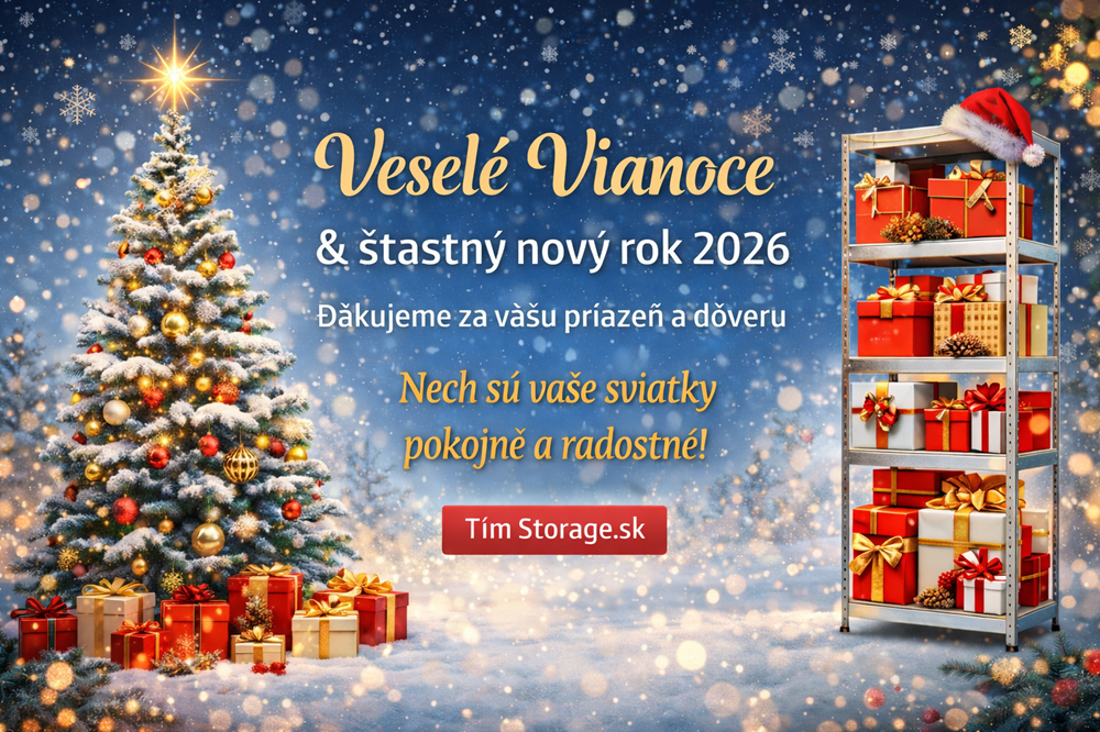 Veselé Vianoce a poďakovanie od Storage.sk