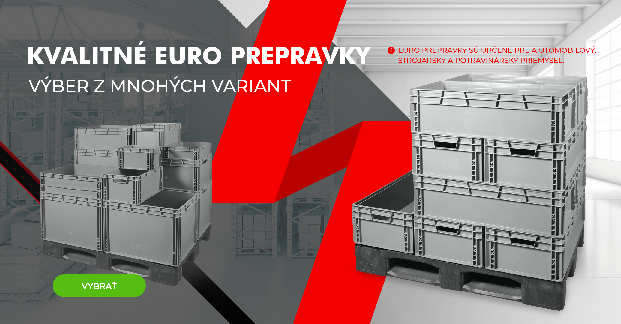 euro prepravky