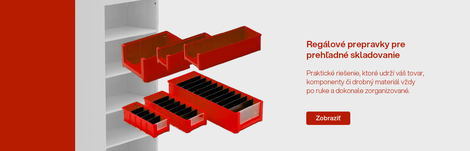 Regálové prepravky