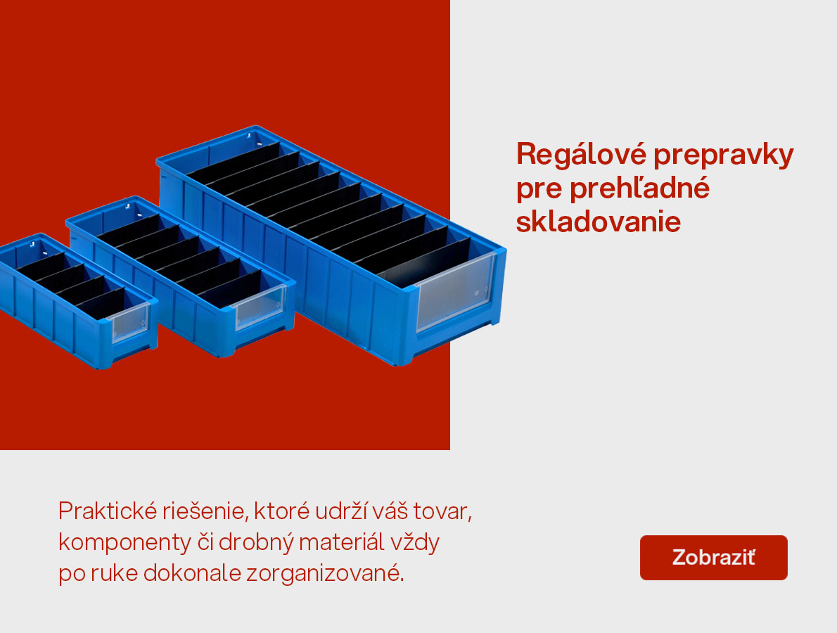 Regálové prepravky