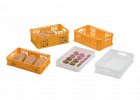 Crates for pastries, delicacies, confectionary crates