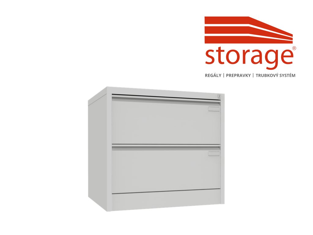 Kartotéka Szk 102 (color_body RAL 9010, biela, color_door RAL 9010, biela)