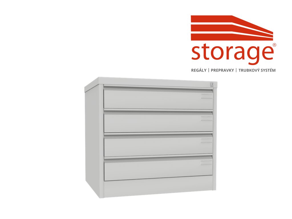 Kartotéka Szk 103 (color_body RAL 7035, svetlošedá, color_door RAL 7035, svetlošedá)