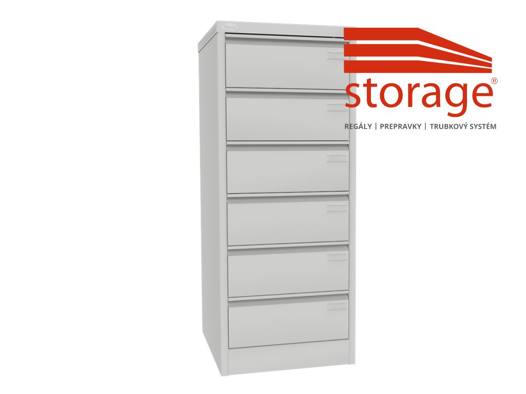 Kartotéka Szk 322 (color_body RAL 7035, svetlošedá, color_door RAL 7035, svetlošedá)