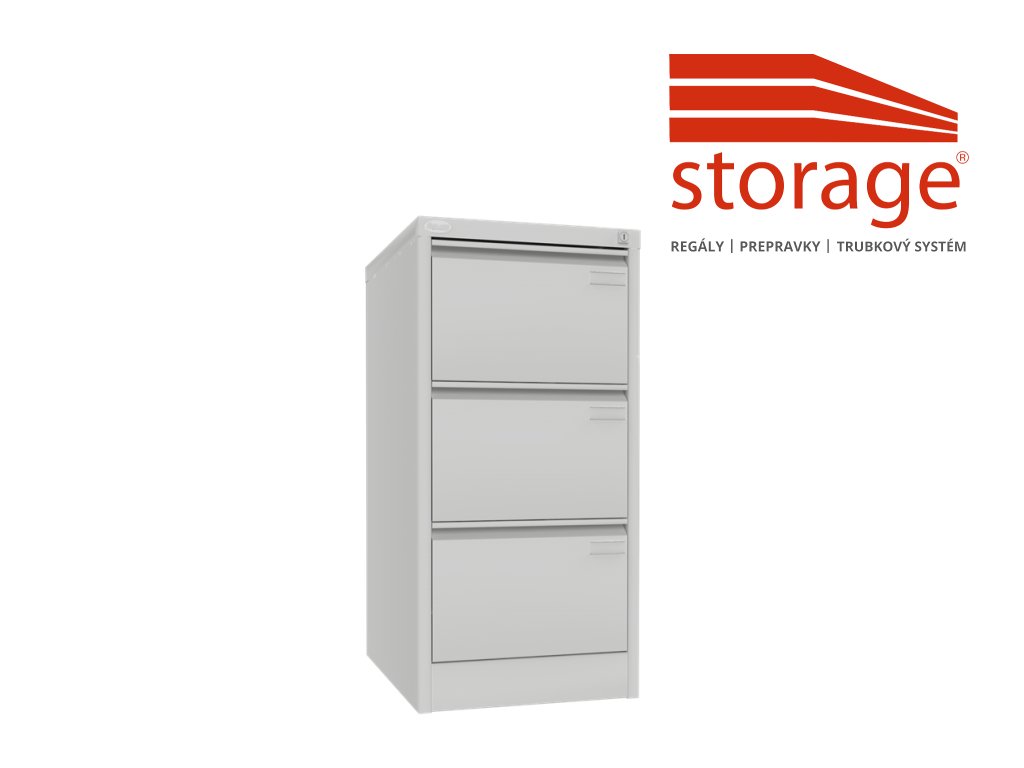 Kartotéka Szk 204 (color_body RAL 7035, svetlošedá, color_door RAL 7035, svetlošedá)