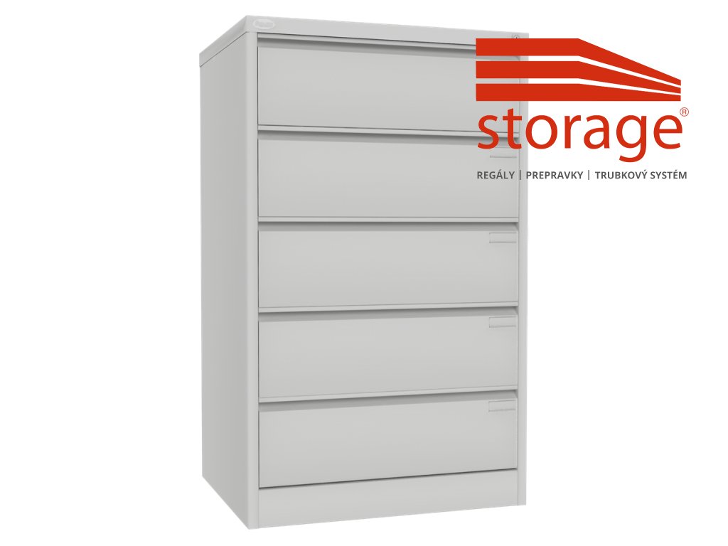 Kartotéka Szk 305 (color_body RAL 7035, svetlošedá, color_door RAL 7035, svetlošedá)