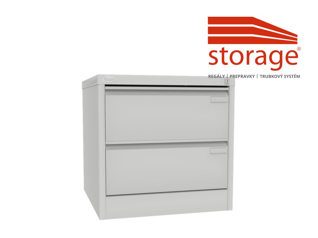 Kartotéka Szk 318/2 (color_body RAL 7035, svetlošedá, color_door RAL 7035, svetlošedá)