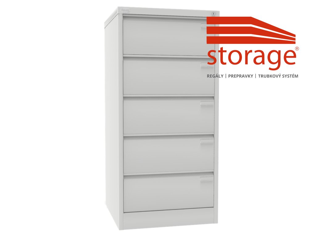 Kartotéka Szk 318 (color_body RAL 7035, svetlošedá, color_door RAL 7035, svetlošedá)