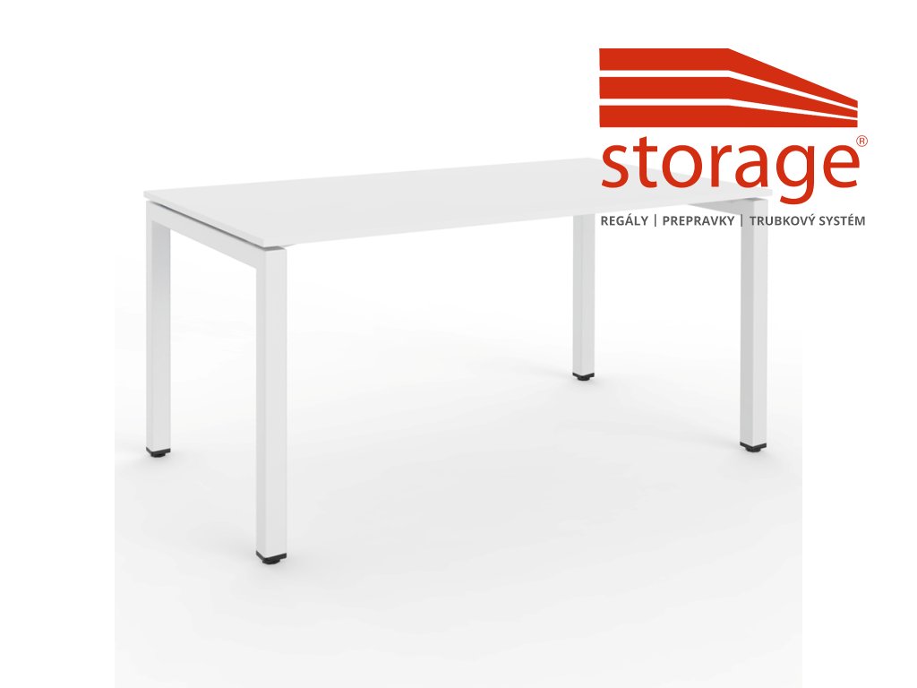 Kancelársky stôl Stb 1480 (color_body RAL 7035, svetlošedá)