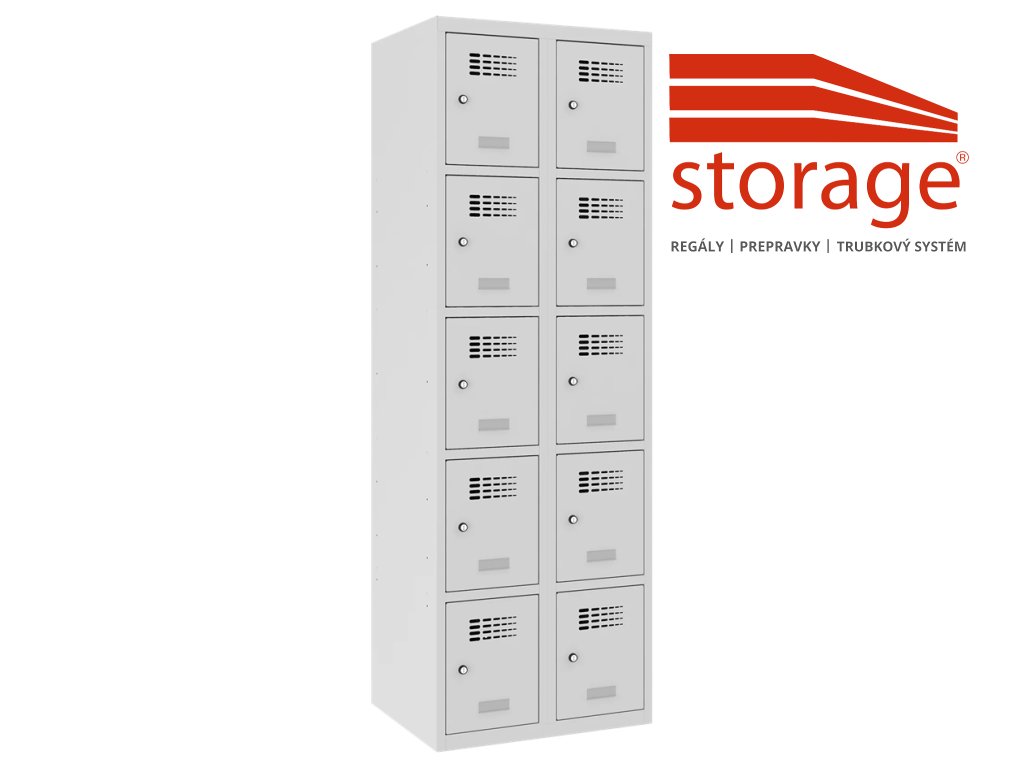Skriňa Sus 325 W (color_body RAL 7035, svetlošedá, color_door RAL 7035, svetlošedá)