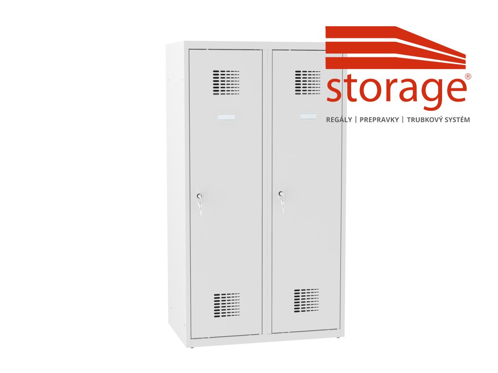 Šatník MSum 420S (color_body RAL 7035, svetlošedá, color_door RAL 7035, svetlošedá)
