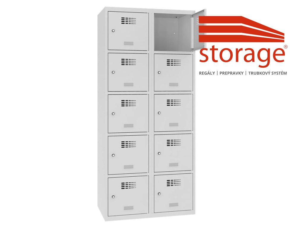 Skriňa Sus 425 W (color_body RAL 7035, svetlošedá, color_door RAL 7035, svetlošedá)