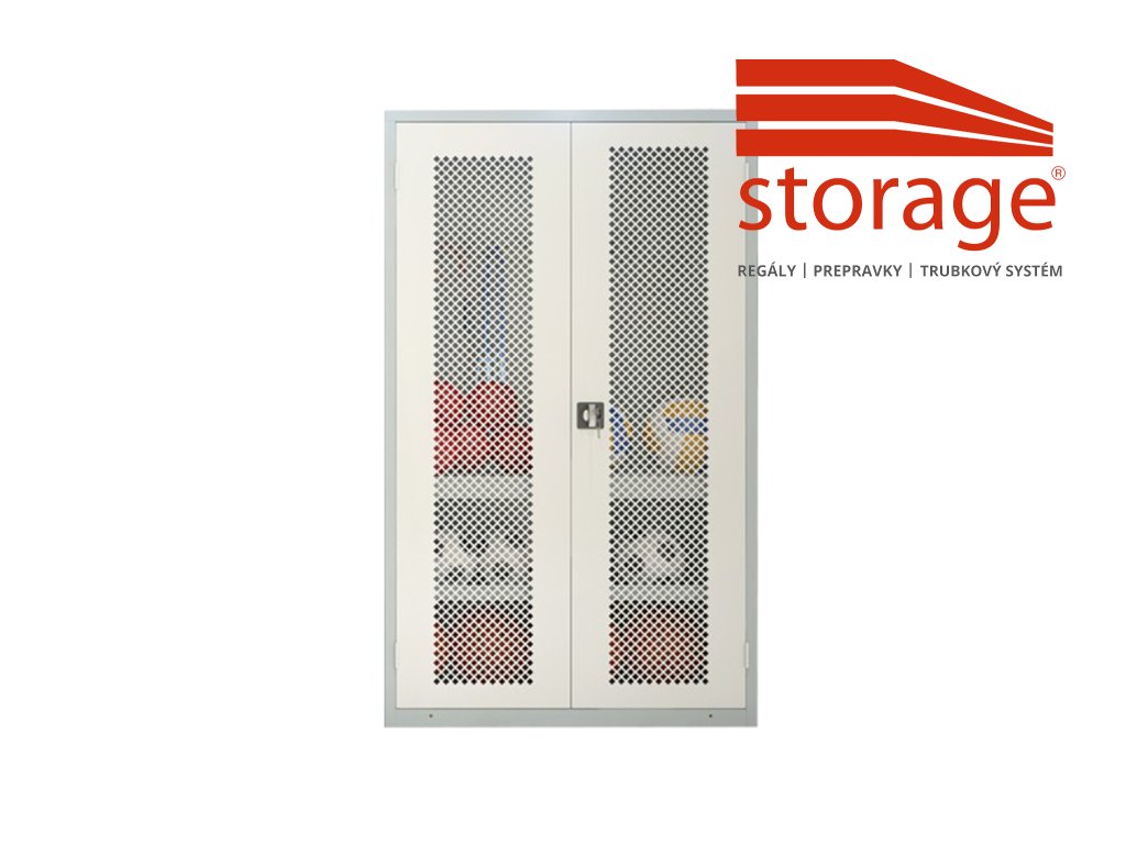 Skriňa Sbm 212 sport (color_body RAL 7035, svetlošedá, color_door RAL 7035, svetlošedá)