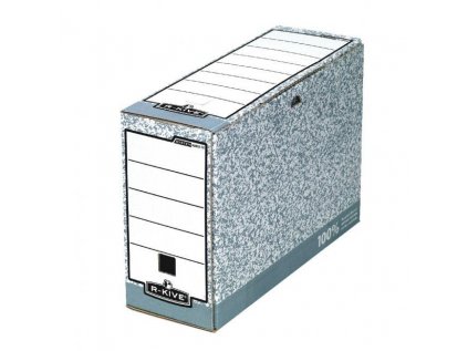 108705 1 archivny box fellowes bankers box 105mm sivy biely