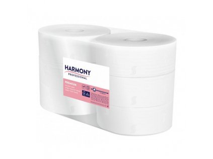 115206 1 toaletny papier 2 vrstvovy harmony premium jumbo 26 cm navin 236 m 1 ks